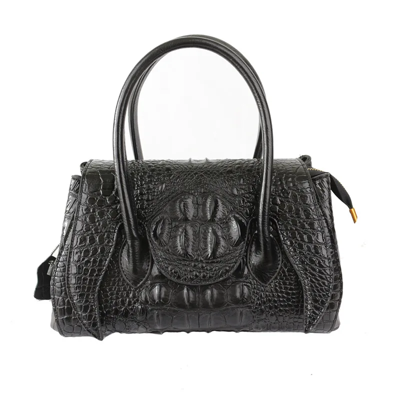 

2019 New Style Alligator Print Handbag Bag Women's Europe And America Shoulder Bag Leather Shoulder-bag Cowhide Versatile