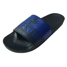 Новое поступление; мужские летние шлепанцы; размеры 41-46; брендовая модная мужская повседневная обувь без застежки