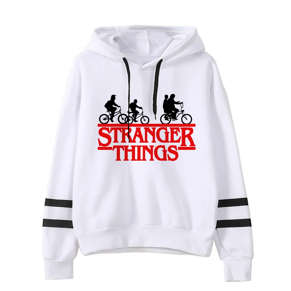 Stranger Things Hoodie Woman Hooded Hoodies Kpop Sweatshirts Kawaii Korean Oversized Harajuku Hip Hop Hoodie Sweatshirt Men