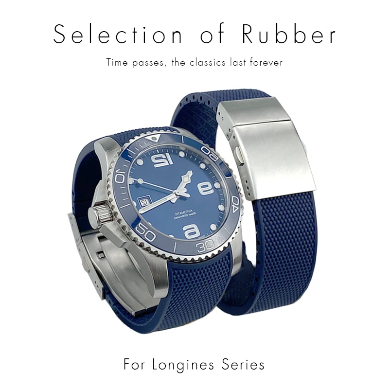 Soft Rubber Watch Strap 