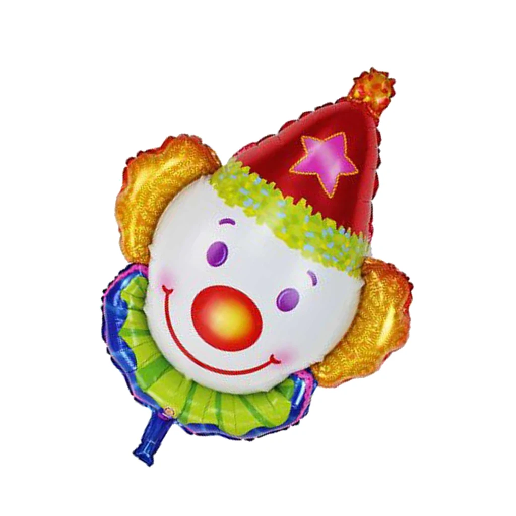 Jumbo Foil Helium Clown Balloon Circus Kids Birthday Party Game Reward Fun Gift