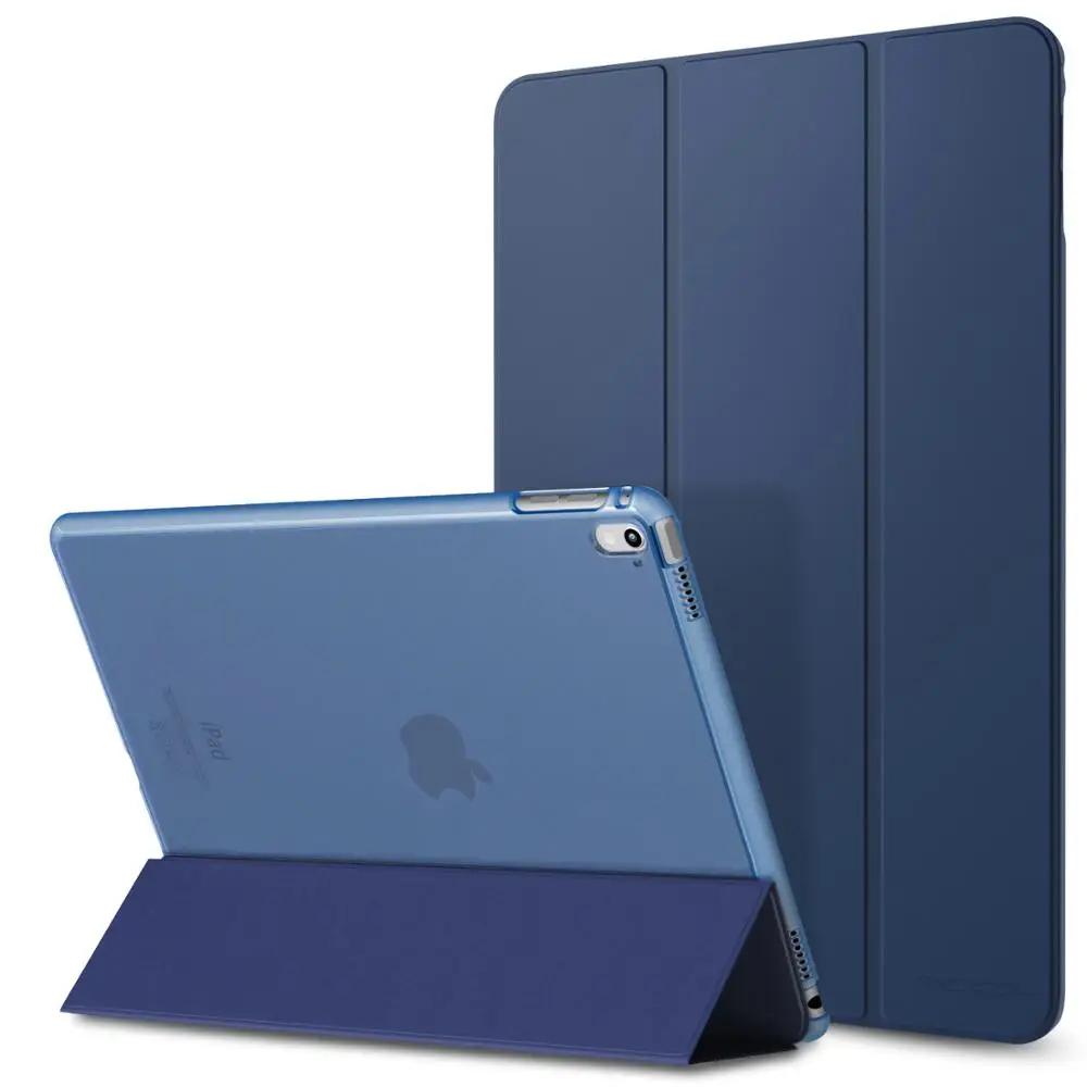 Чехол для iPad Pro 9 7 тонкий легкий умный чехол с подставкой полупрозрачный матовый