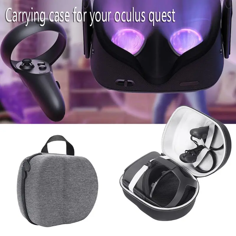 Жесткая EVA дорожная сумка для хранения Чехол Коробка для Oculus Quest Система виртуальной реальности и аксессуары