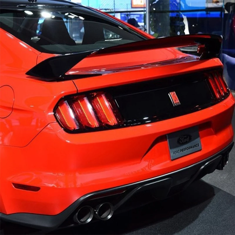 Высокопрочный и качественный материал ABS для Ford Mustang 4 segment GT спойлер заднего крыла