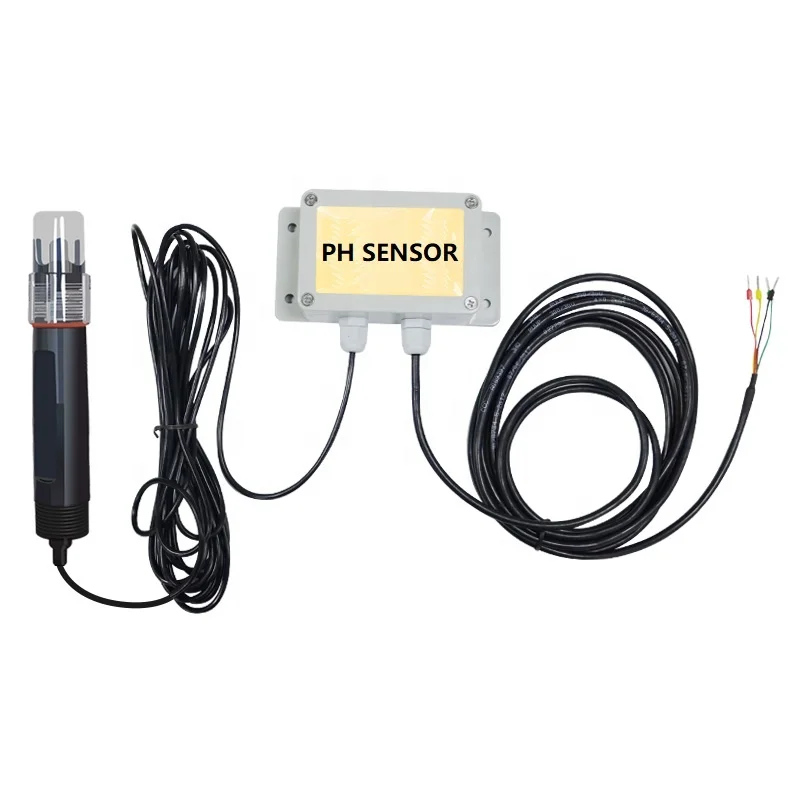Original Digital Water PH Sensor 0-14pH Range with RS485 4-20mA Output ...
