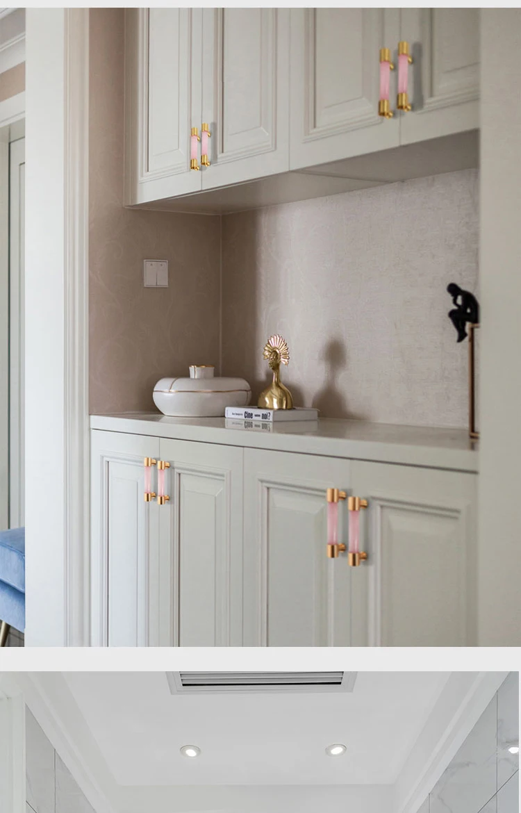 Pedra natural + botões de bronze europeu