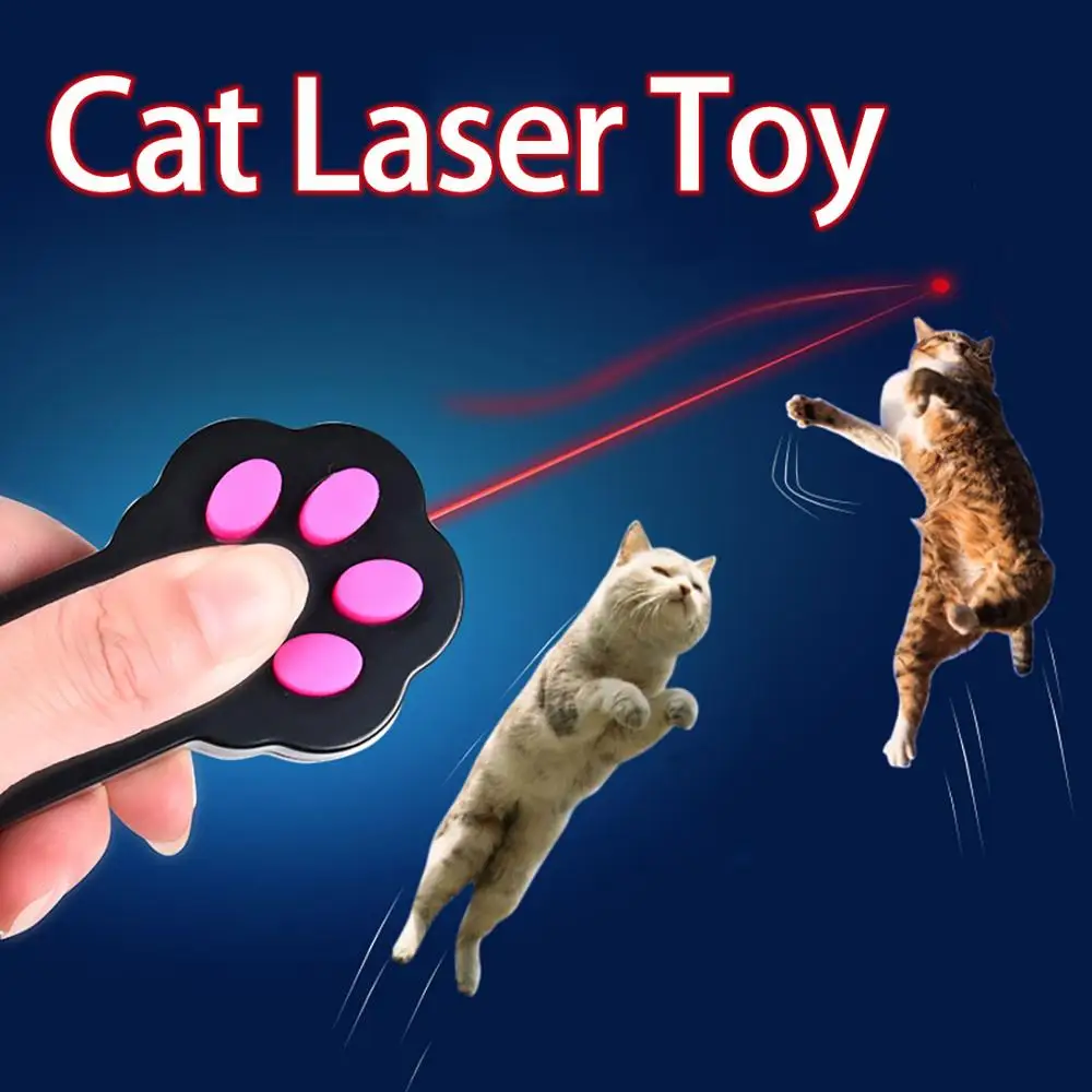 

Cat Toy Creative Funny Pet Laser Dog Cat Toys LED Red Pointer light Pen Bright Safe Interactive Training Exercise Tool