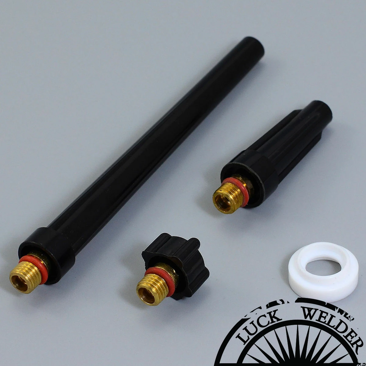 57Y03 Medium Back Cap Fit TIG Welding Torch Compatible with WP17 WP18 WP26 5pcs