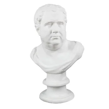 

63CM Roma King Bust Gypsum Head Portraits Art&Craft Emperor Statue Line Drawing Teaching Aids Bust Art Ornaments M3932