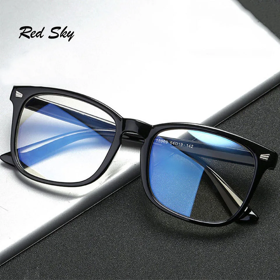 Очки унисекс квадратные винтажные для компьютера с защитой от синего света |