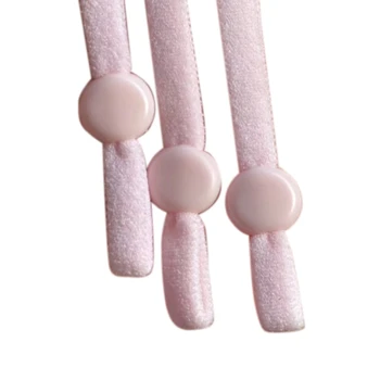 

Colorful High-Elastic Band Elastic Rope Rubber Band Elastic Line DIY Sewing Accessories Elastic Ear Strap 300Pcs Pink
