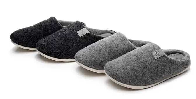 womens fleece lined slip on shoes