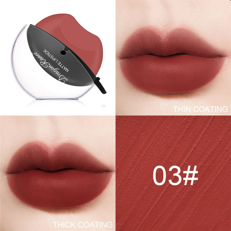 Feuchtigkeitsspendender Matter Lippenstift Wasserfest Und Langanhaltend_voghion.com