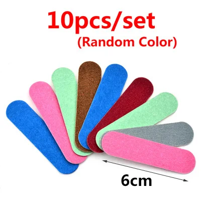 10pcs style 5 Профессиональные пилки для ногтей, моющиеся двухсторонние полировальные инструменты для маникюра, инструменты для полировки ногтей, шлифовальный блок, шлифовальная губка - Цвет: 10pcs style 5