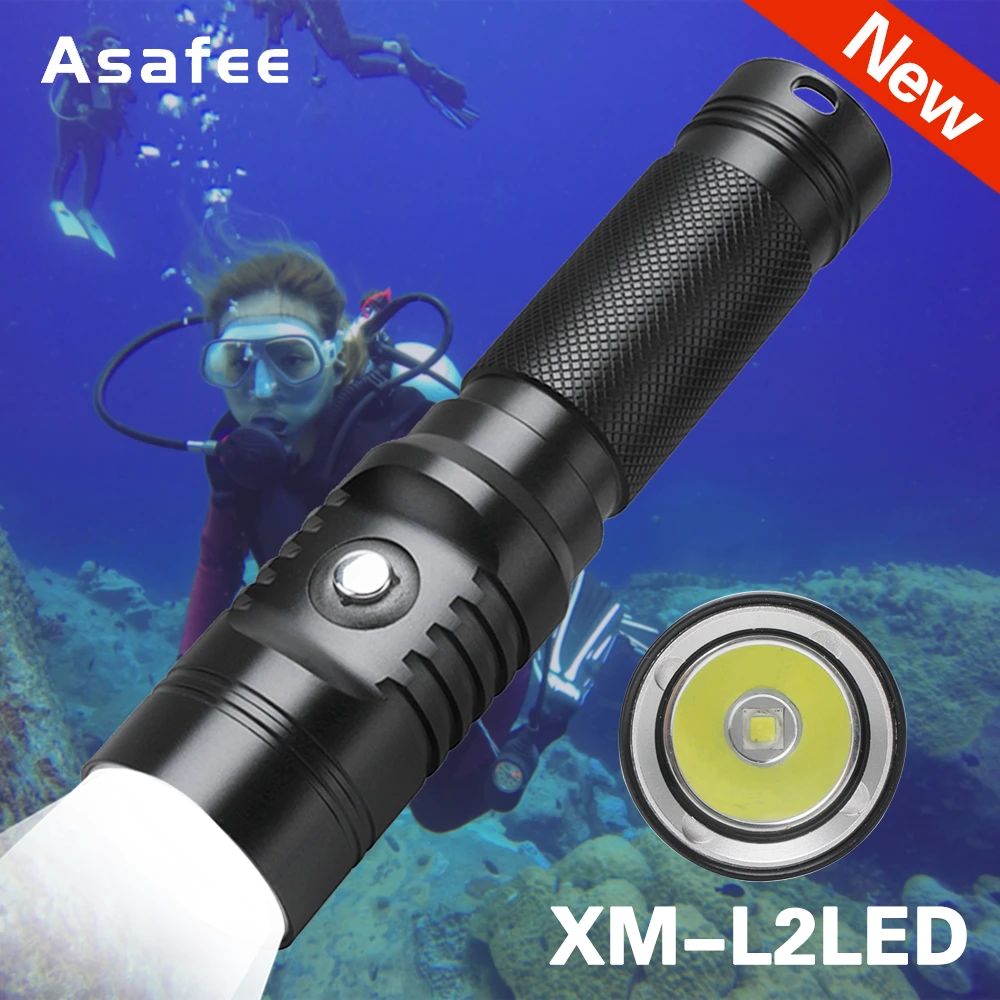 15000LM Power XM-L LED Diving Scuba Flashlight Torch 3Modes Underwater 100m Lamp 
