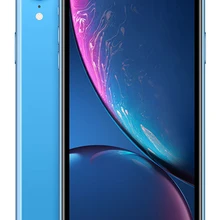 Смартфон Apple iPhone XR MRYH2RU/A 128Gb голубой 3G 4G 1Sim 6.1" IPS 828x1792 iOS 12 12Mpix WiFi NFC