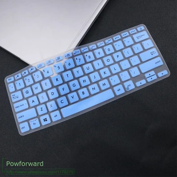 

Silicone Laptop Keyboard Protector Cover Skin For ASUS VivoBook S14-S4300 X4300 S4300 U F UA UN FN 14 inch
