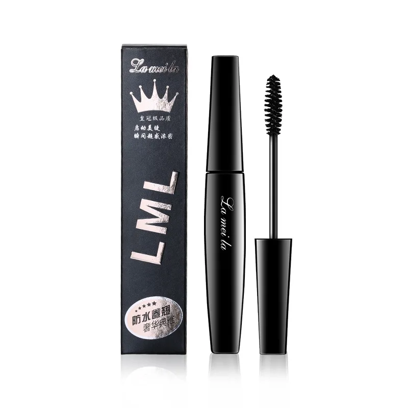 

Single Head Curling Black Mascara LengthenThick Natural Curl Type Encryption Long Waterproof Lasting Mascara Beauty Tools