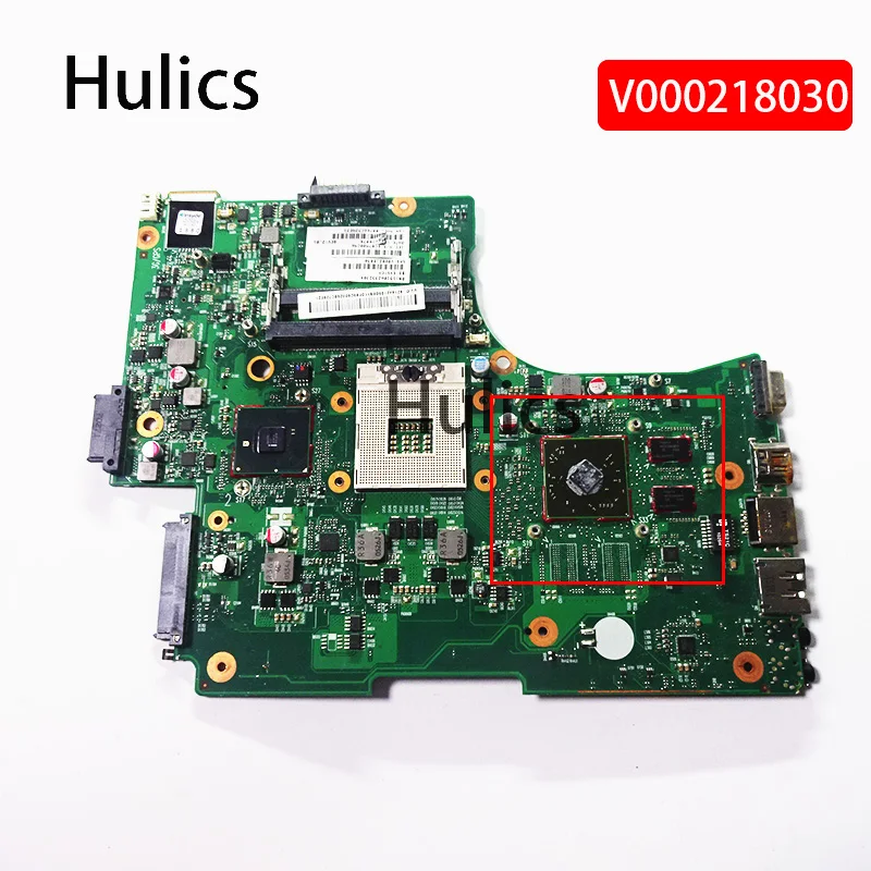 Hulics-placa base para ordenador portátil, Original, V000218030 6050A2332301-MB-A02, para Toshiba Satellite L650 L655, HM55 Tablero Principal