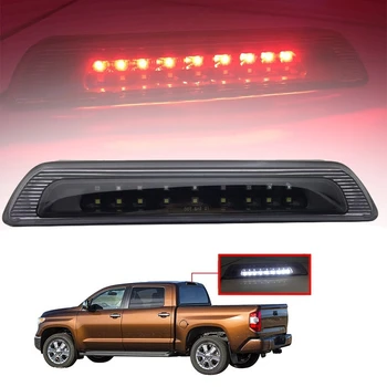 

Rear Roof Center LED Third 3rd Brake Cargo Light Assembly High Mount Brake Tail Light Replacement for Toyota Tundra 07-18