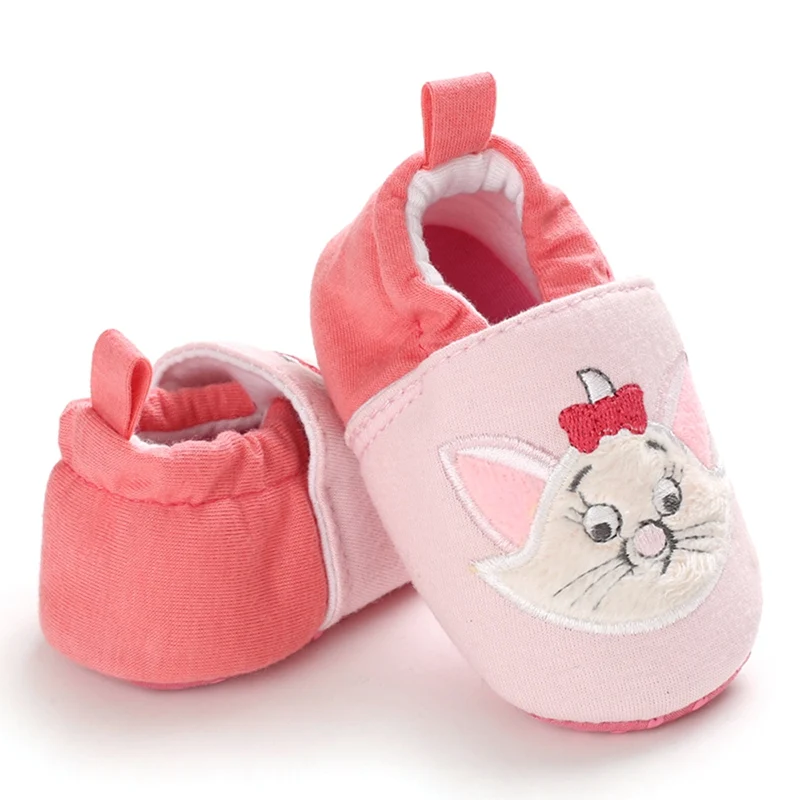 Детские детская обувь первые ходунки Новорожденные тапочки для маленьких девочек обувь для девочек, мальчиков пинетки 0-18 м