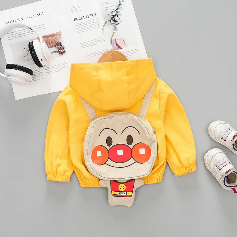 Kids Jacket Autumn New Baby Boy Jacket For Girls Coat Children Hooded Outerwear Cartoon Clothes Toddler Baby Jacket Tops
