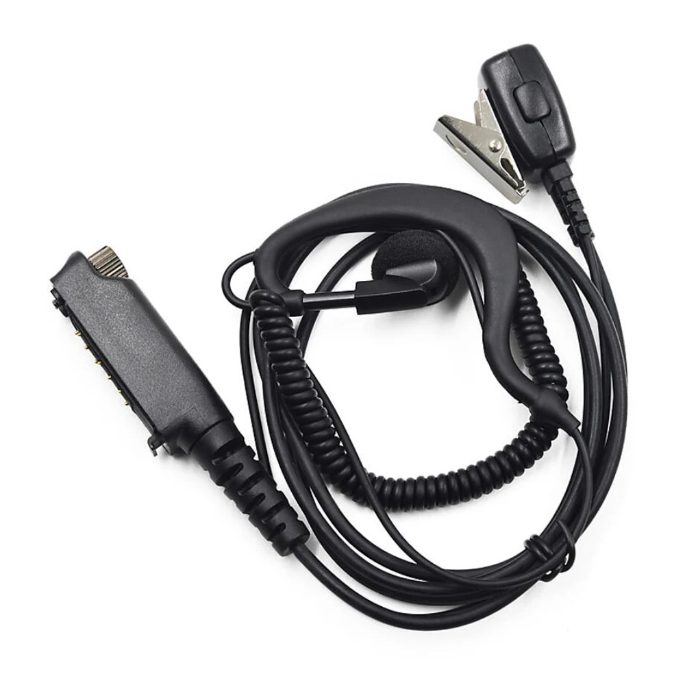 10xEar клипса динамик микрофон наушники гарнитура для Sepura STP8000 STP8030 STP8035 STP8038