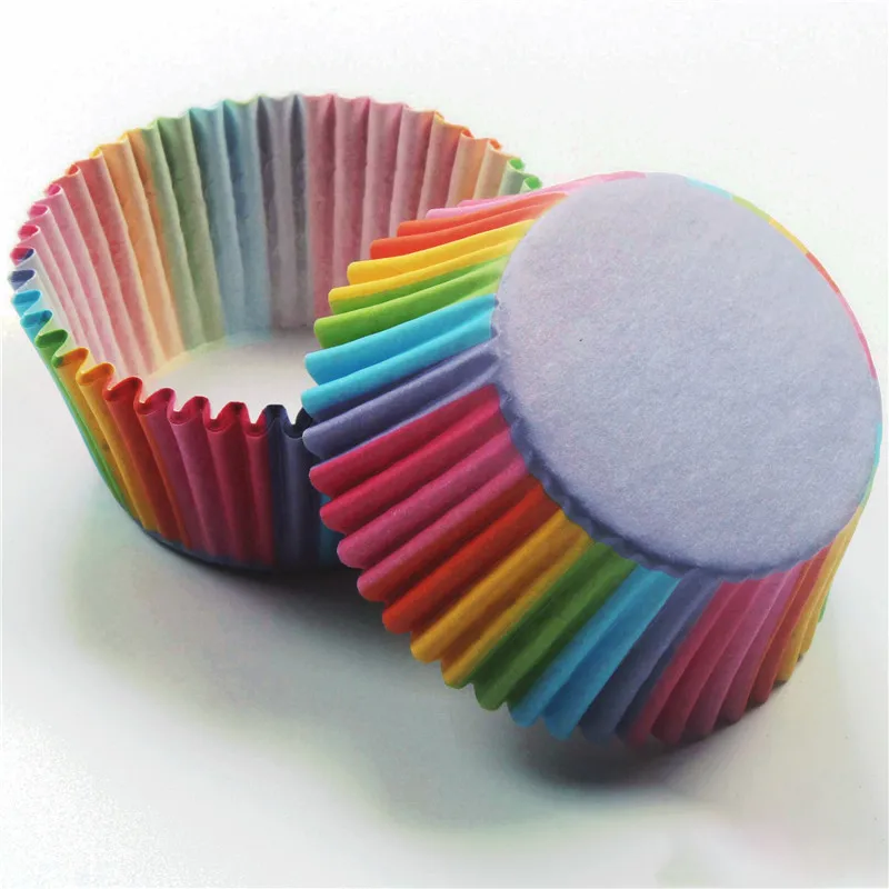 100 шт. Бумажные Формочки Для Маффинов и кексов| |