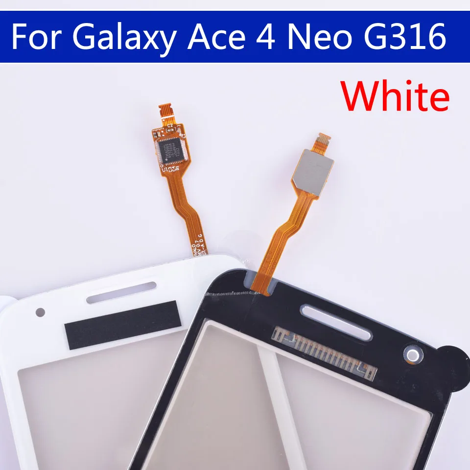 10 шт./партия сенсорная панель G316 для Samsung Galaxy Ace 4 Neo G316M G316H|Сенсорные панели