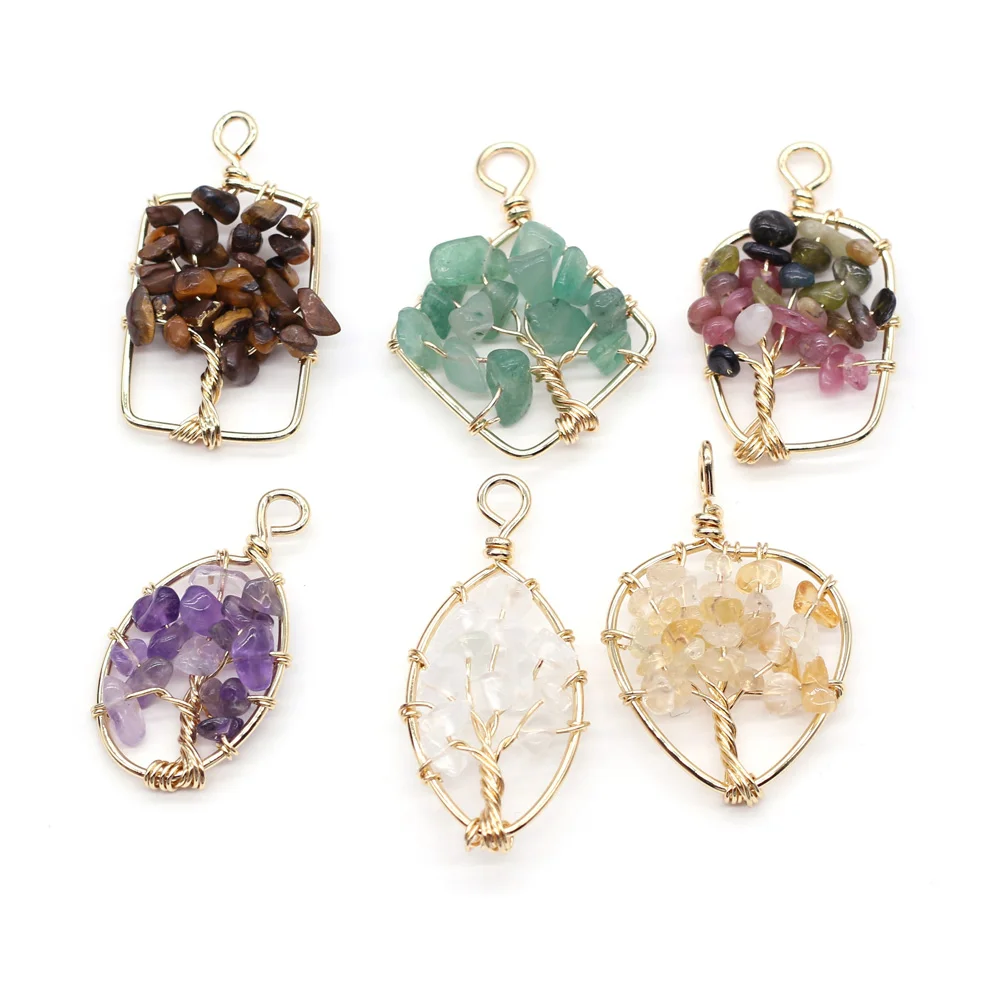

Natural Semi-precious Stone Heart Shape Amethysts Clear Quartzs Pendants for Trending Jewelry Making Necklace Earrings Crafts