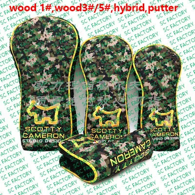 TlTLElST CROWN scotty wood гибридные головные уборы Тур магазин Камерон дизайн Скотти шпаттер на заказ головной убор Гольф шпаттер - Цвет: 25
