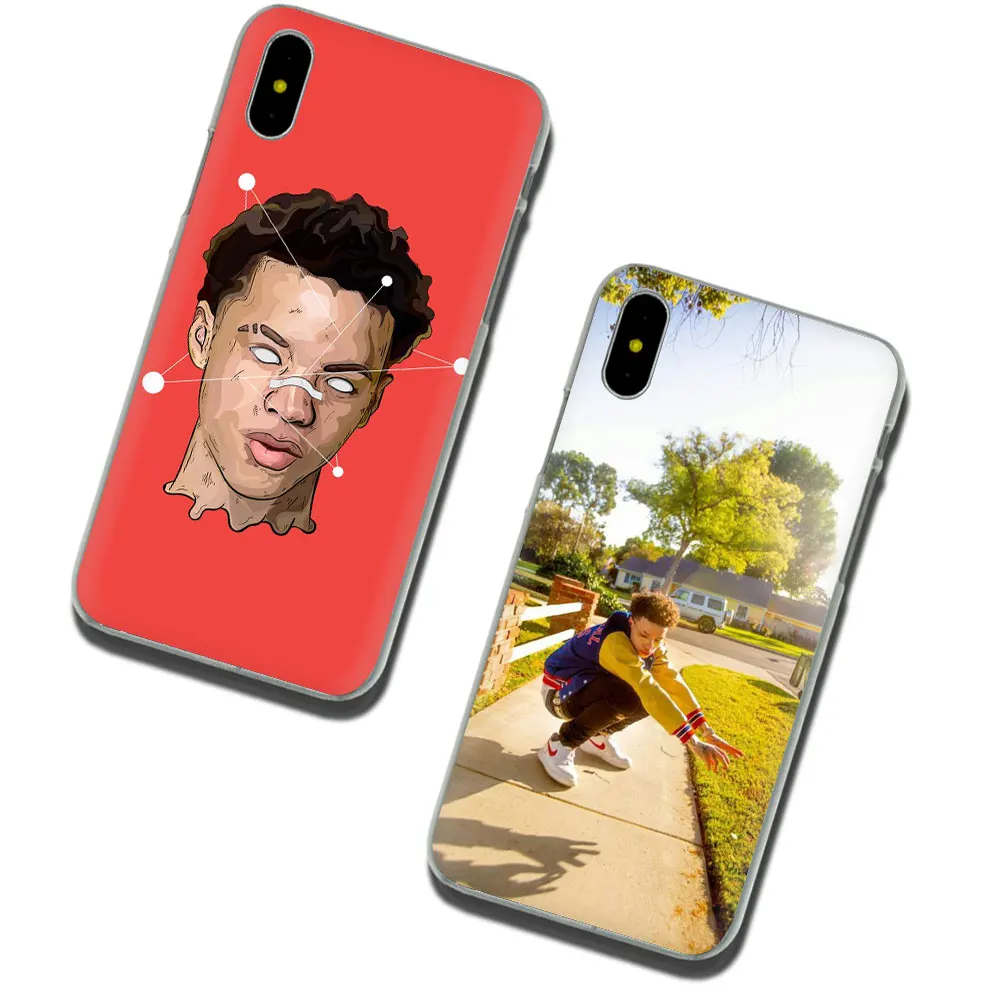 Жесткий чехол для телефона EWAU Lil Mosey Rapper для iPhone 11 Pro 6 6S Plus 7 8 Plus X XS XR XS Max