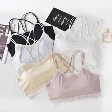 Сексуальный кружевной топ без косточек, бесшовный Женский Топ на бретелях