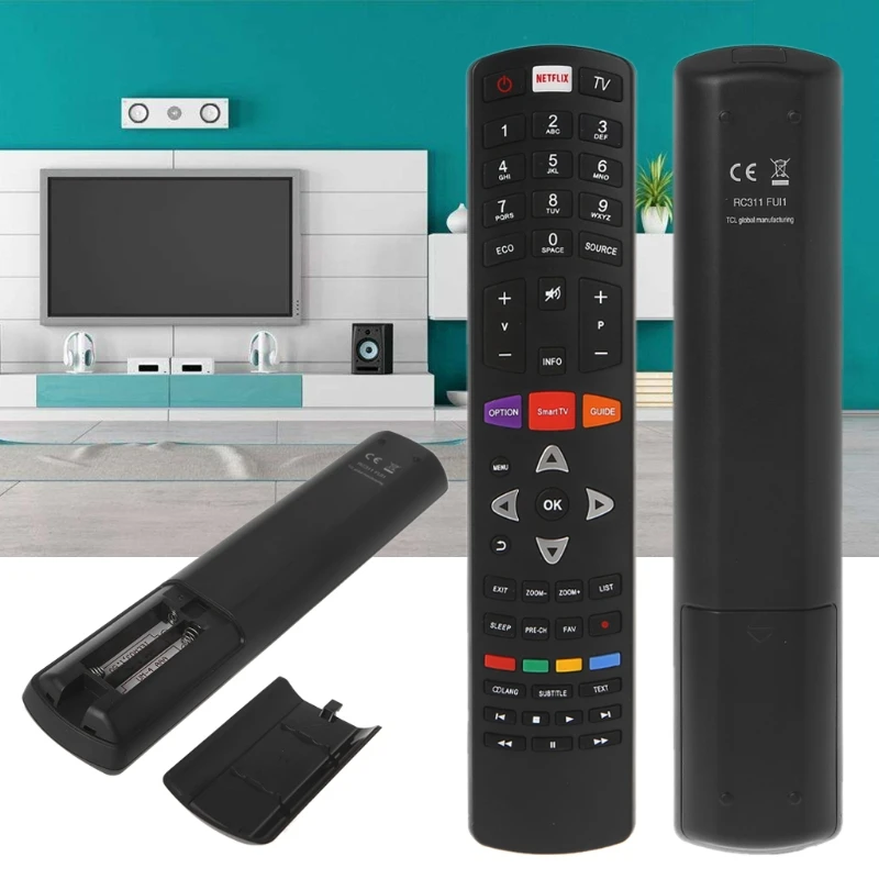 ТВ дистанционного Управление RC311 FUI1 для TCL 32P1S 43P1FS 43P10US 48P1CFS 49P1FS P10US | Электроника