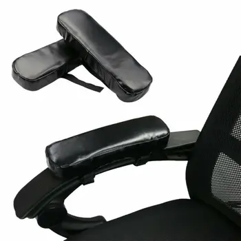 

1 Pair Chair Memory Foam Armrest Seat Cushion Pads Mat Elbow Arm Cover Sponge