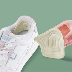 1pair Women Insoles for Sport Running Shoes Adjust Size Heel Liner Grips Protector Sticker Pain Relief Patch Foot Care Inserts