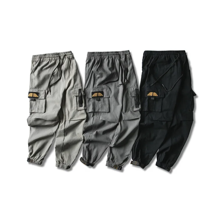 

2019 Autumn INS Popular Brand Bib Overall Men's Straight-Cut Loose-Fit MEN'S Casual Pants Korean-style Trend Versatile MEN'S Tro