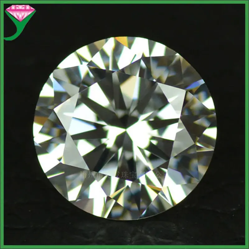 Positive Pass Tester Test 1CT 6.5mm GHI White Round Brilliant Cut Moissanites Lab With GRA Certificates & Carving Code