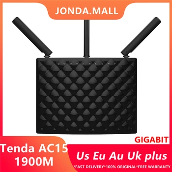 

Tenda AC15 Dual Band WIFI Router 1900Mbps 2.4GHz/5GHz 1300Mbps+600Mbps With USB3.0 Wi-Fi 802.11ac Remote Control APP English