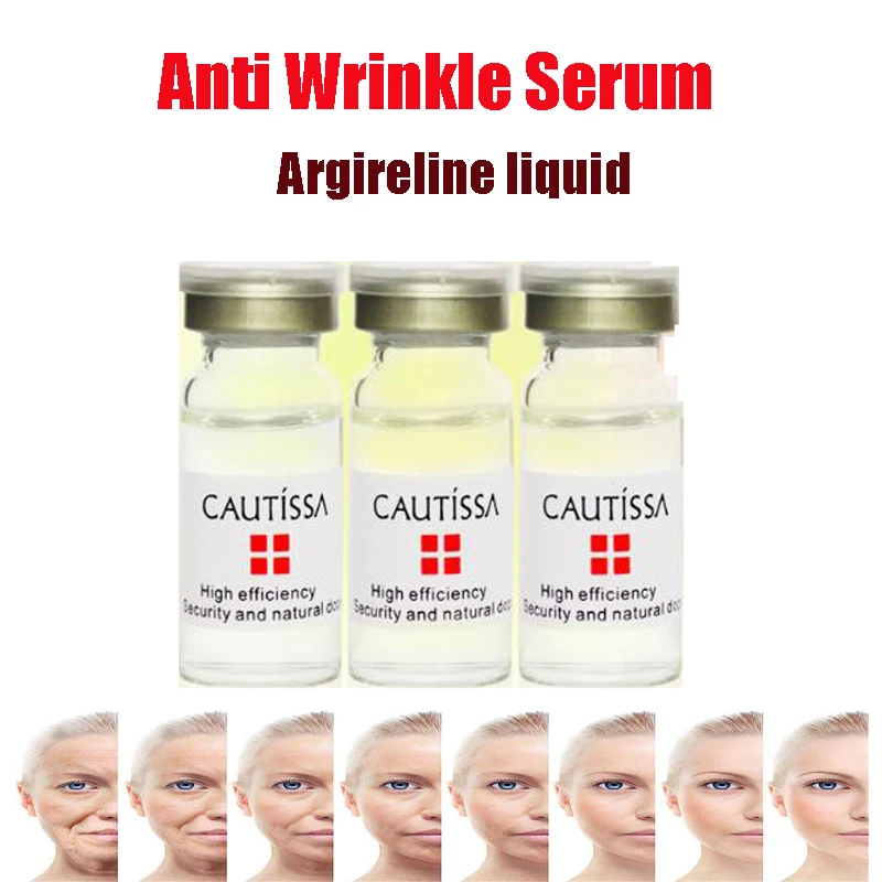 

New 10PCSX10ml Powerful Anti-Aging Essence Anti Wrinkle Cream Collagen Face Lift Serum Skin Care Product Argireline Liquid