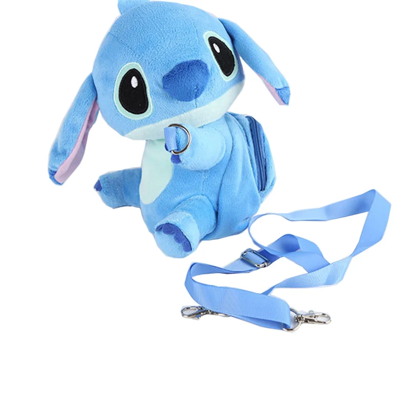 Lilo Stitch Toys Kawaii Peluche Stitch плюшевая милая сумка-мессенджер в форме животного, сумка на плечо, кошелек для монет, плюшевая сумка, рождественский подарок для девочки