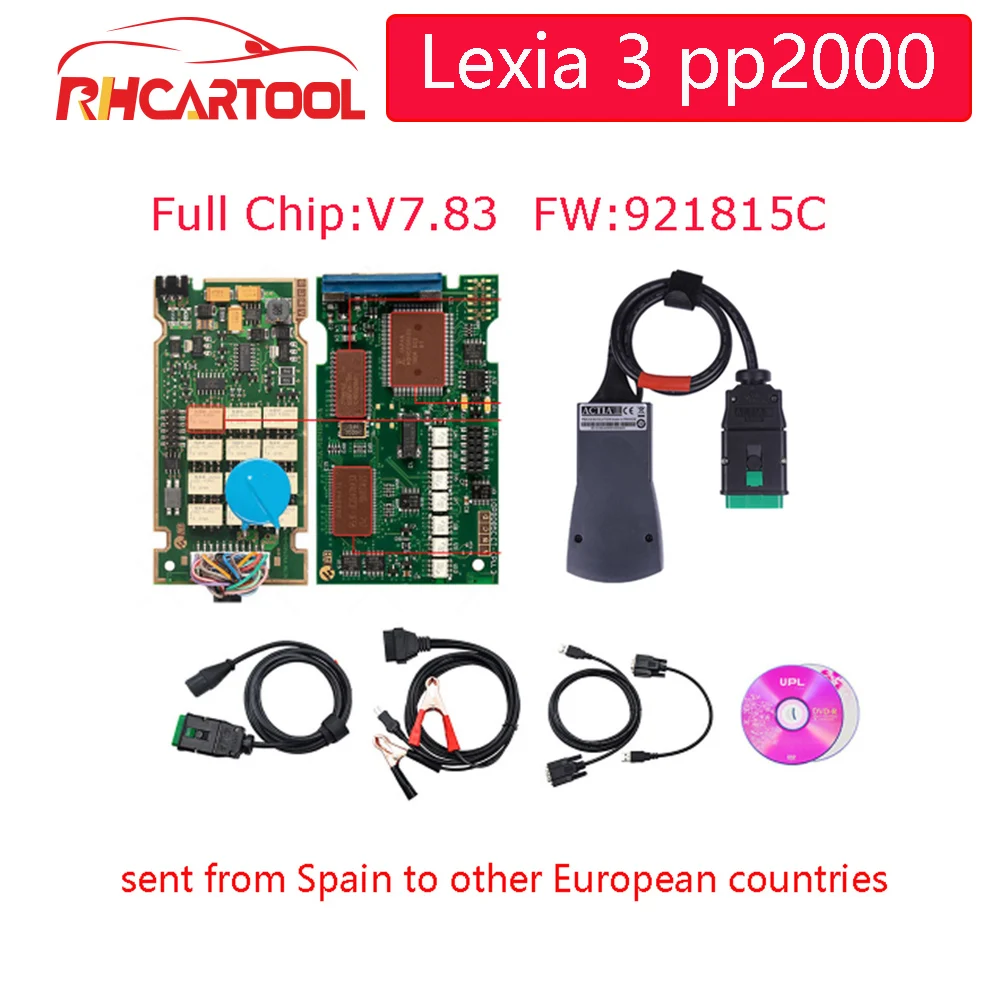 

Lexia 3 PP2000 Full Chip Diagbox V7.83 with Firmware 921815C Lexia3 V48/V25 PSA-COM For Citroen for Peugeot OBD2 diagnostic-tool