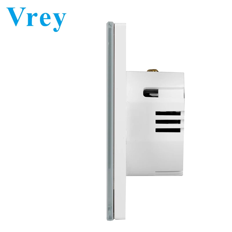 Сенсорный выключатель Vrey европейского стандарта 2 переключателя Gang1Way Lightes умный