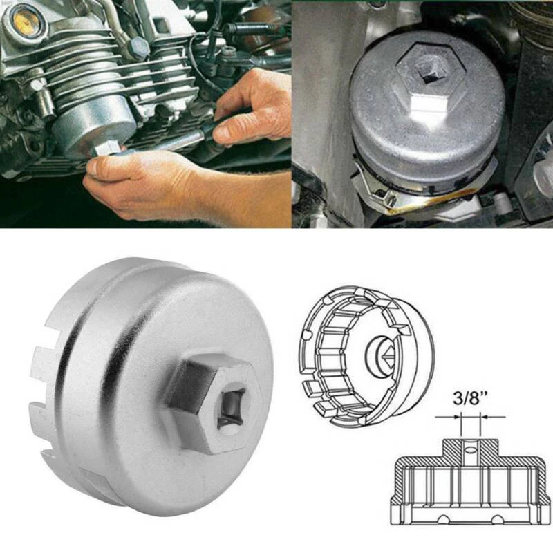 3/8 автомобильный Автомобильный гаечный ключ для масляного фильтра разъем для удаления детали ручного инструмента для Toyota Lexus
