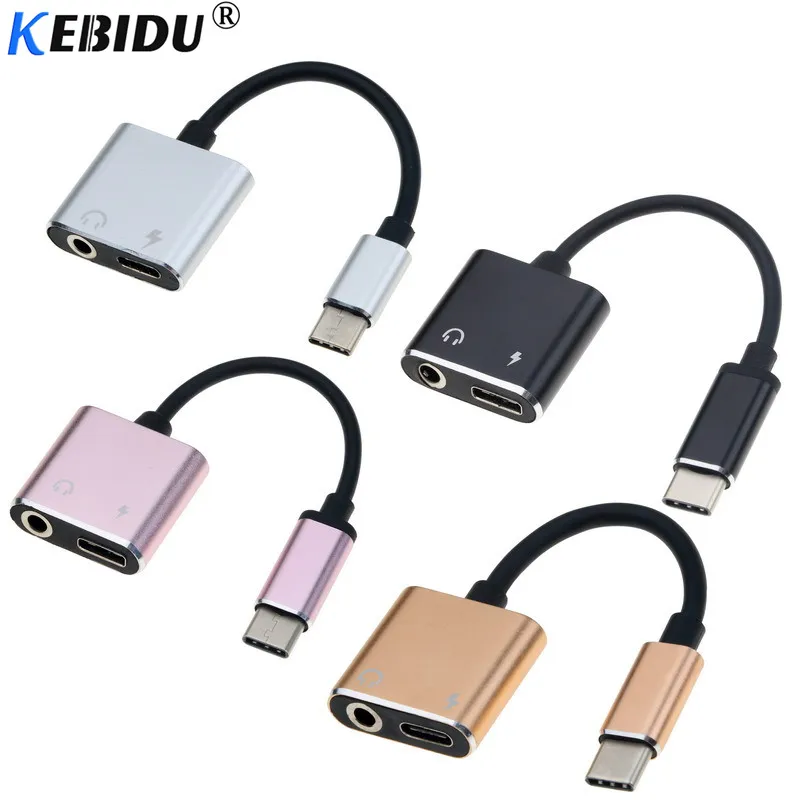 Type-C до 3,5 мм разъем для наушников аудио конвертер usb type C аудио кабель-адаптер для samsung S8 huawei mate 9 LG G5 G6 Xiaomi