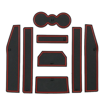 

Car Gate Slot Mat for Land Rover Range Rover Evoque 2012 - 2018 Cup Holders Mats