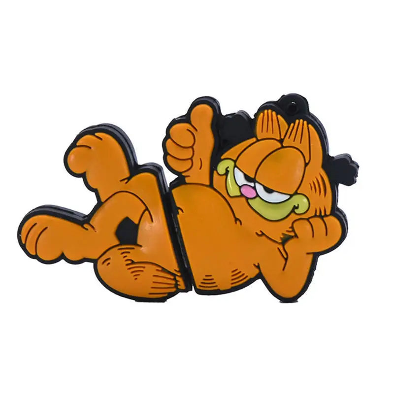 Garfield-pen-drive-32GB-16GB-4GB-8GB-usb-flash-drive-64GB-128GB-256GB-Anime-cat-pendrive