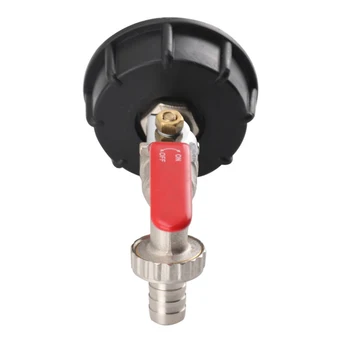 

Adapter IBC Tank Cap Hose Fitting With brass bib tap Fine flow control