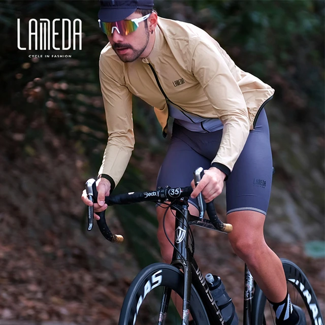 Lameda-chaqueta Ciclismo Transpirable Para Hombre, Cortavientos Fino Para Bicicleta De Montaña Y Carretera, Ropa Superior De Viento Corto - Chaquetas De -