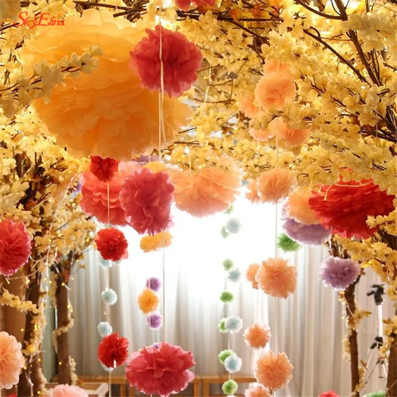 10 шт. милое украшение для вечеринки в стиле babyshower 6 дюймов цветы из салфетки